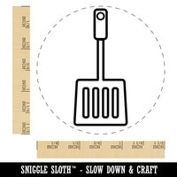 Spatula Cooking BBQ Self-Inking Rubber Stamp for Stamping Crafting Planners