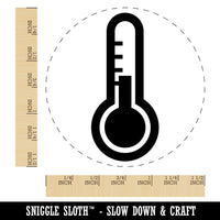 Thermometer Symbol Self-Inking Rubber Stamp for Stamping Crafting Planners