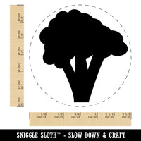 Broccoli Vegetable Solid Self-Inking Rubber Stamp for Stamping Crafting Planners