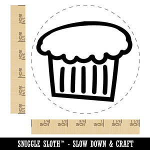 Cupcake Doodle Self-Inking Rubber Stamp for Stamping Crafting Planners