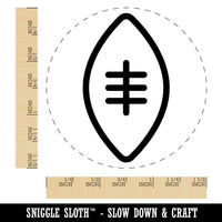 Football Icon Self-Inking Rubber Stamp for Stamping Crafting Planners