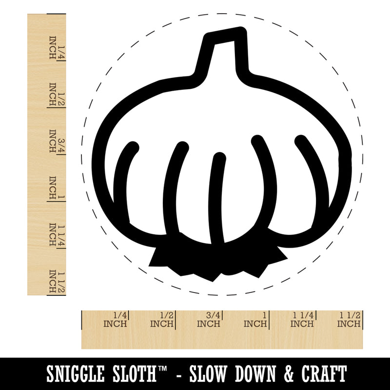 Garlic Doodle Self-Inking Rubber Stamp for Stamping Crafting Planners