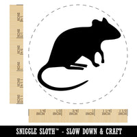 Rat Solid Self-Inking Rubber Stamp for Stamping Crafting Planners