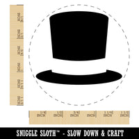 Top Hat Self-Inking Rubber Stamp for Stamping Crafting Planners