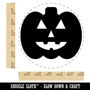 Jack O'Lantern Happy Halloween Pumpkin Self-Inking Rubber Stamp for Stamping Crafting Planners