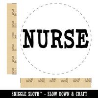 Nurse Fun Text Self-Inking Rubber Stamp for Stamping Crafting Planners