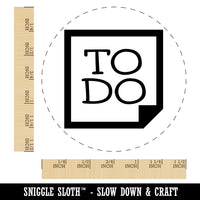 To Do Note Self-Inking Rubber Stamp for Stamping Crafting Planners