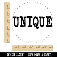 Unique Fun Text Self-Inking Rubber Stamp for Stamping Crafting Planners