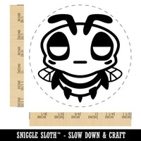 Cute Bee Unamused Self-Inking Rubber Stamp for Stamping Crafting Planners