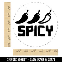 Flavor Spicy Self-Inking Rubber Stamp for Stamping Crafting Planners