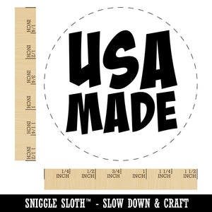 USA Made Fun Text Self-Inking Rubber Stamp for Stamping Crafting Planners