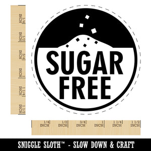 Sugar Free Self-Inking Rubber Stamp for Stamping Crafting Planners