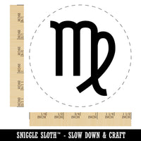 Virgo Horoscope Astrological Zodiac Sign Self-Inking Rubber Stamp for Stamping Crafting Planners