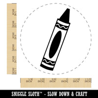 Coloring Crayon Self-Inking Rubber Stamp for Stamping Crafting Planners