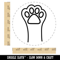 Cute Cat Paw Self-Inking Rubber Stamp for Stamping Crafting Planners