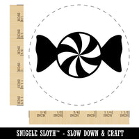 Peppermint Candy Self-Inking Rubber Stamp for Stamping Crafting Planners