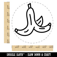 Slippery Banana Peel Self-Inking Rubber Stamp for Stamping Crafting Planners