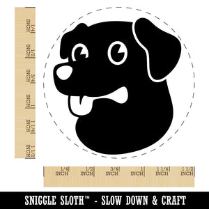 Cartoon Dog Labrador Retriever Self-Inking Rubber Stamp for Stamping Crafting Planners