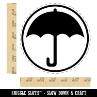 Umbrella Keep Dry Icon Self-Inking Rubber Stamp for Stamping Crafting Planners