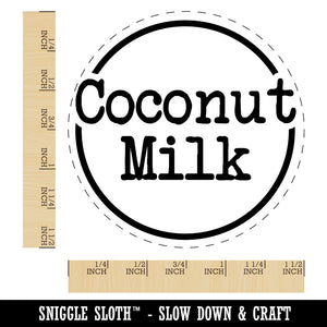 Coconut Milk Typewriter Self-Inking Rubber Stamp for Stamping Crafting Planners