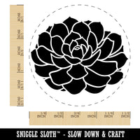 Echeveria Elegans Succulent Plant Mexican Snow Ball Self-Inking Rubber Stamp for Stamping Crafting Planners