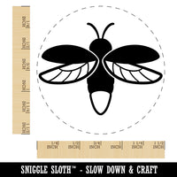 Flying Firefly Lightning Bug Self-Inking Rubber Stamp for Stamping Crafting Planners