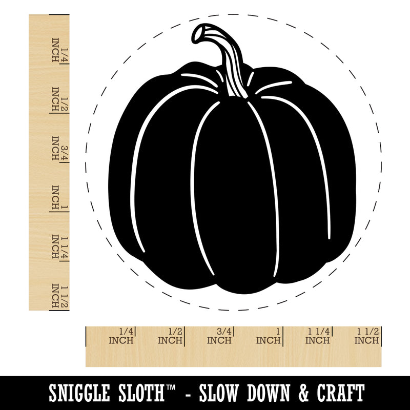 Realistic Pumpkin Fall Thanksgiving Halloween Self-Inking Rubber Stamp for Stamping Crafting Planners