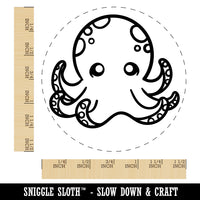 Kawaii Octopus Self-Inking Rubber Stamp for Stamping Crafting Planners
