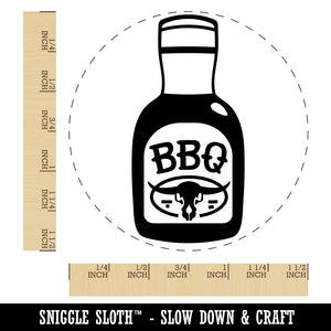 Delicious BBQ Barbecue Sauce Self-Inking Rubber Stamp for Stamping Crafting Planners