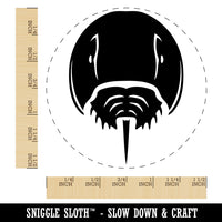 Horseshoe Crab Self-Inking Rubber Stamp for Stamping Crafting Planners