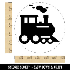 Locomotive Railway Train Engine Self-Inking Rubber Stamp for Stamping Crafting Planners