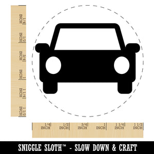Parked Car Automobile Icon Self-Inking Rubber Stamp for Stamping Crafting Planners