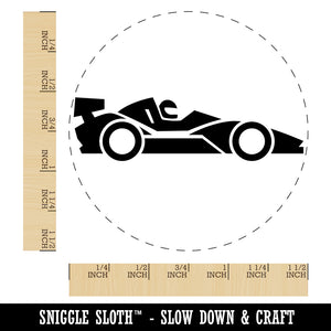 Racing Car Racecar Vehicle Automobile Self-Inking Rubber Stamp for Stamping Crafting Planners