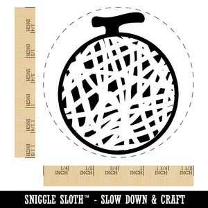 Sweet Honeydew Melon Fruit Self-Inking Rubber Stamp for Stamping Crafting Planners