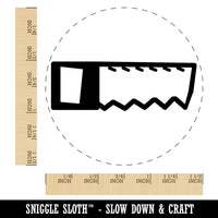 Saw Doodle Tool Construction Building Self-Inking Rubber Stamp for Stamping Crafting Planners