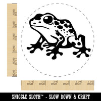 Spotted Poison Dart Frog Self-Inking Rubber Stamp for Stamping Crafting Planners