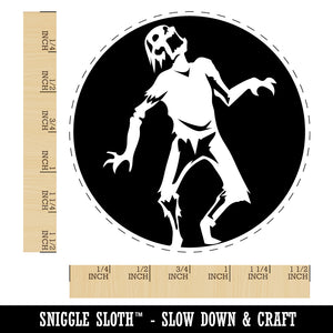 Zombie Shambling Walking Undead Self-Inking Rubber Stamp for Stamping Crafting Planners