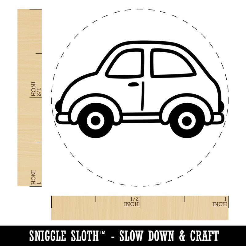 Cute Car Self-Inking Rubber Stamp for Stamping Crafting Planners