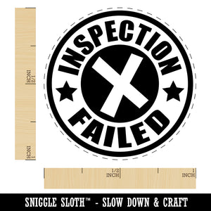 Inspection Failed Self-Inking Rubber Stamp for Stamping Crafting Planners