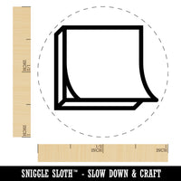 Sticky Note Notepad Paper Self-Inking Rubber Stamp for Stamping Crafting Planners