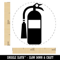 Fire Extinguisher Safety Hazard Symbol Self-Inking Rubber Stamp for Stamping Crafting Planners