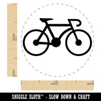 Racing Bike Bicycle Cyclist Cycling Self-Inking Rubber Stamp for Stamping Crafting Planners