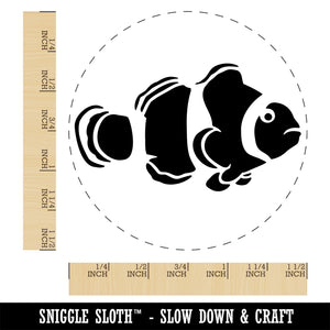 Clownfish Clown Fish Self-Inking Rubber Stamp Ink Stamper for Stamping Crafting Planners