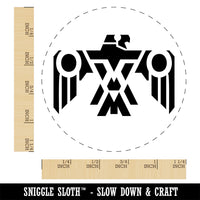 Southwestern Style Tribal Thunderbird Eagle Hawk Self-Inking Rubber Stamp Ink Stamper for Stamping Crafting Planners