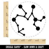 Sagittarius Zodiac Star Constellations Self-Inking Rubber Stamp Ink Stamper for Stamping Crafting Planners