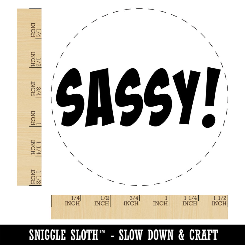 Sassy Funny Text Self-Inking Rubber Stamp Ink Stamper for Stamping Crafting Planners
