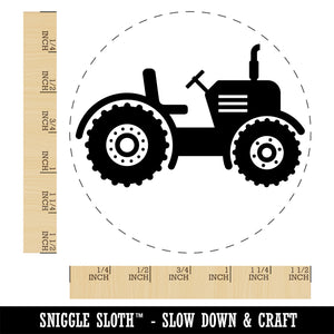 Farm Tractor Self-Inking Rubber Stamp Ink Stamper for Stamping Crafting Planners