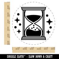 Hourglass Sands of Time Self-Inking Rubber Stamp Ink Stamper for Stamping Crafting Planners