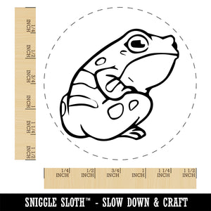 Cheeky Butt Frog Self-Inking Rubber Stamp Ink Stamper for Stamping Crafting Planners