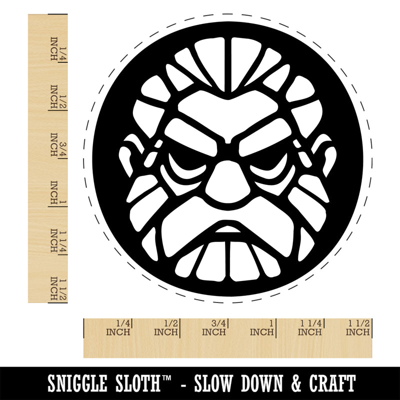 Grumpy Dwarf Beard Head Self-Inking Rubber Stamp Ink Stamper for Stamping Crafting Planners